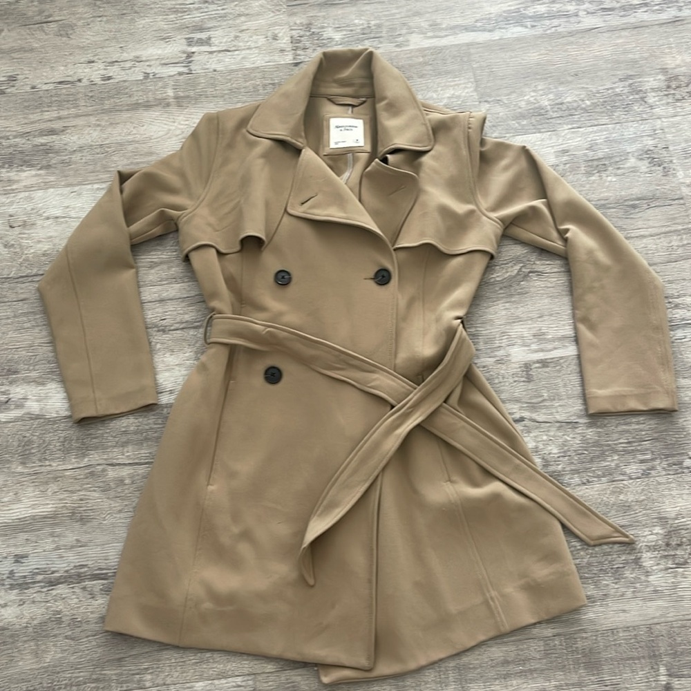 Drapey Trench Coat